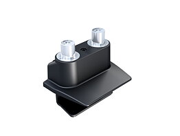 M Gas Lift Duo Desk Clamp Black