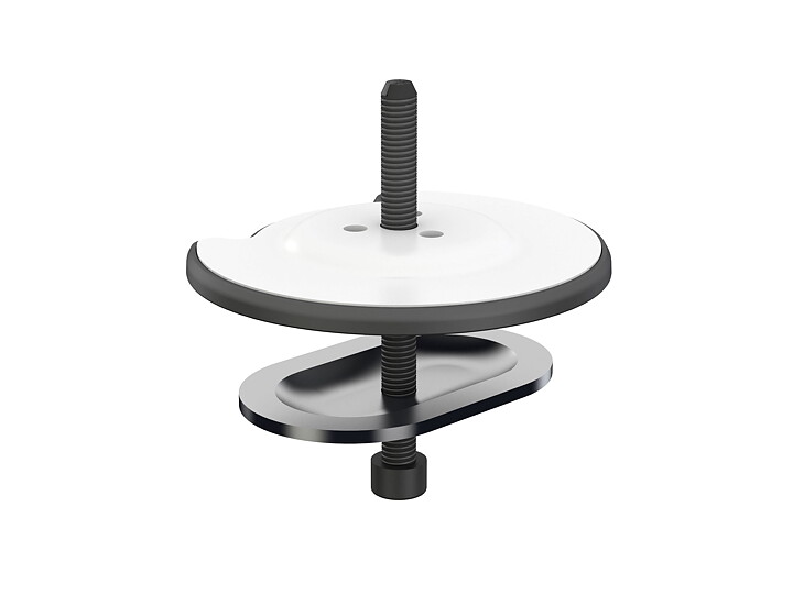 M VESA Deskmount Officeline Grommet Base White