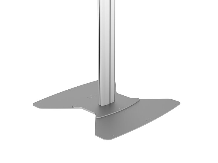 M Public Display Floorstand Base B2B Silver