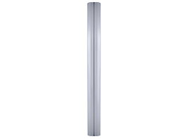 M Public Display Stand Pillar 210 Silver, incl. 220V Power Rail