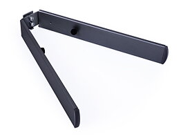 M Public Display Stand Frontshelf Black