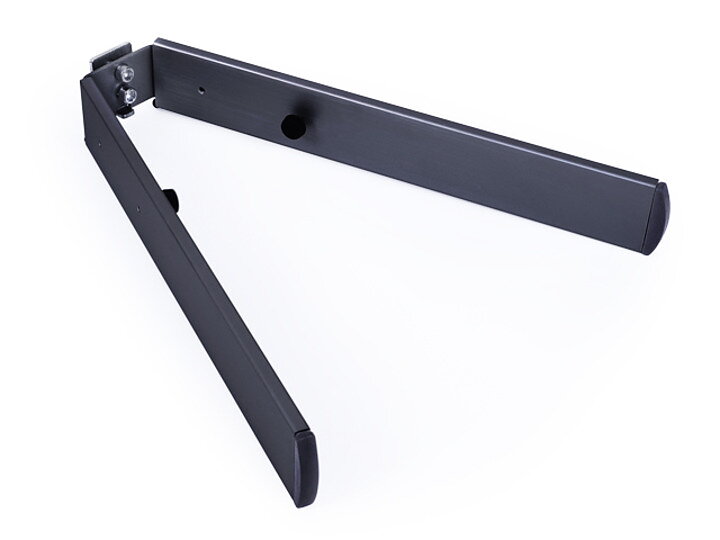 M Public Display Stand Frontshelf Black