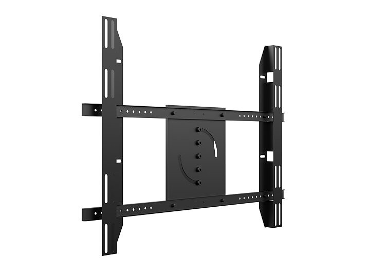 M Public Display Stand Single Screen Mount Black