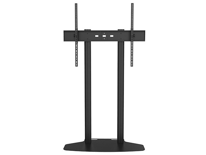 M Public Display Stand 180 Dual Pillar Floorbase, Flight Case