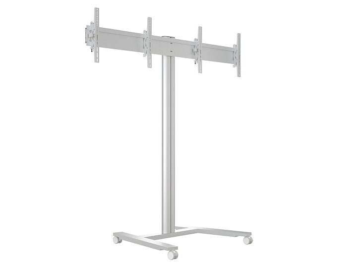 M Public Display Stand 180 HD Dual Silver