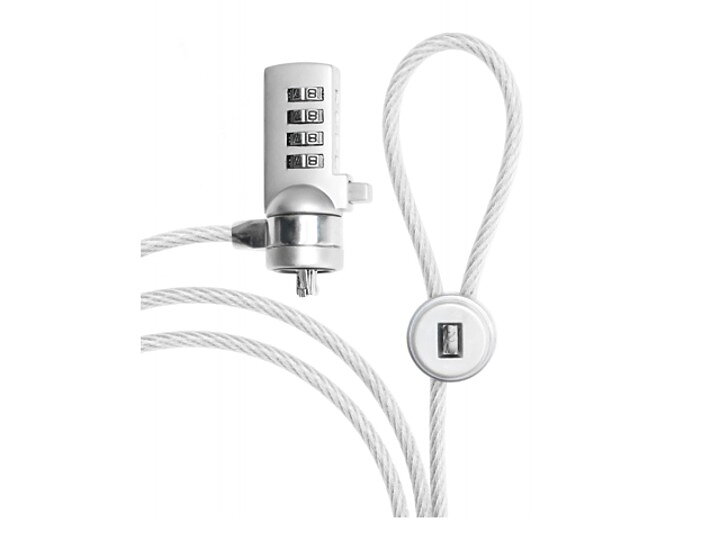 M Security Cable 4 Wheel Combination Lock