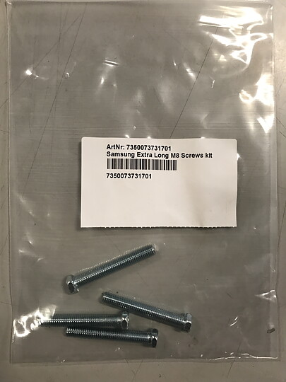 Samsung Extra Long M8 Screws kit