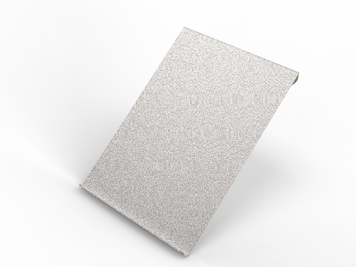 M A4 Brochure Shelf Public Display Stand Silver