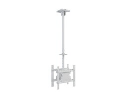 M Public Ceiling Mount Medium Back to Back White 3000