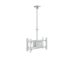 M Public Ceiling Mount Large Back to Back White 3000
