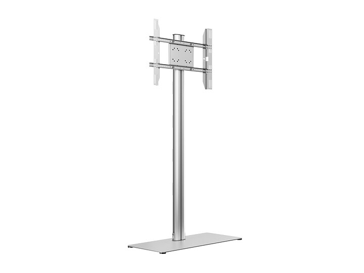 M Display Stand 180 Single Silver w. Floorbase