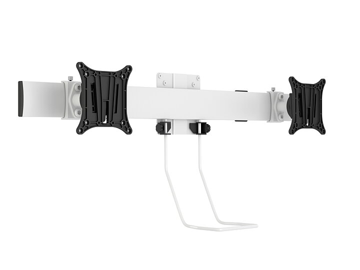 M VESA 75 100 Duo Crossbar with handle White