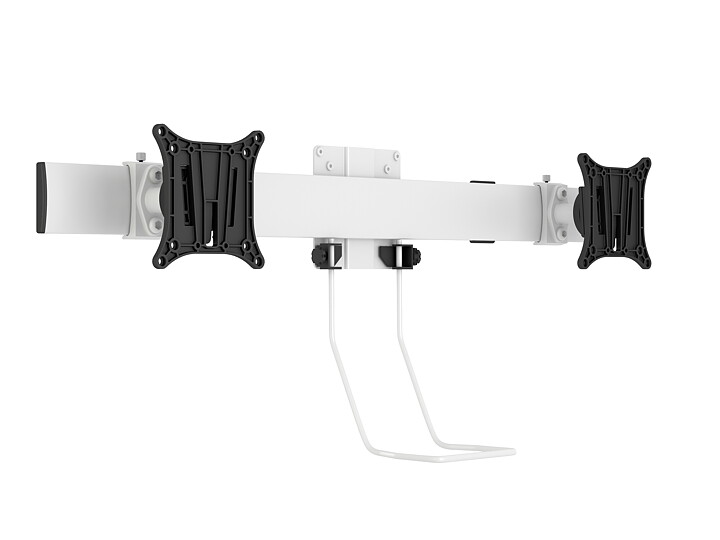 M VESA 75 100 Duo Crossbar with handle White