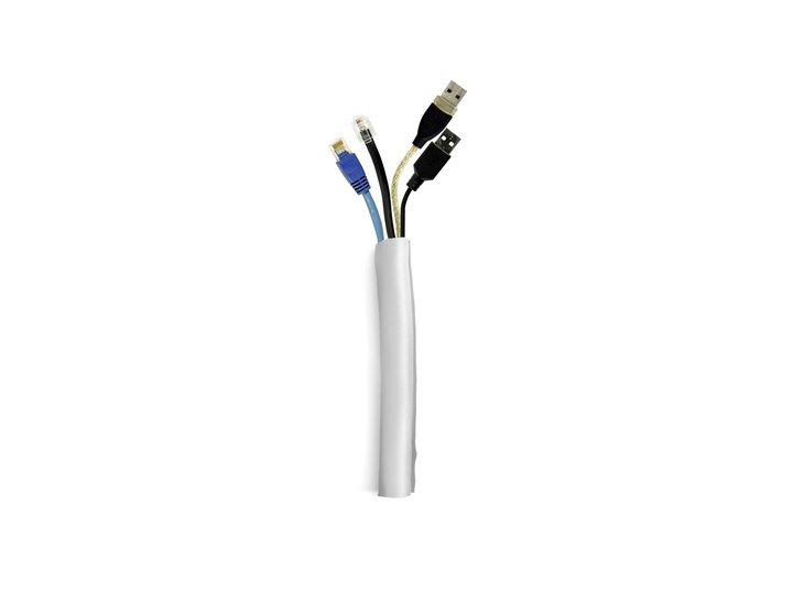 M Universal Cable Sock Self Wrapping 25mm Silver 25m