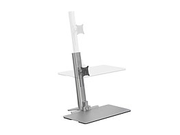 M Easy Stand Desktop Silver