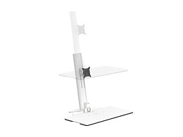 M Easy Stand Desktop White