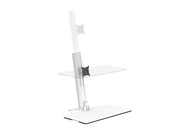 M Easy Stand Desktop White