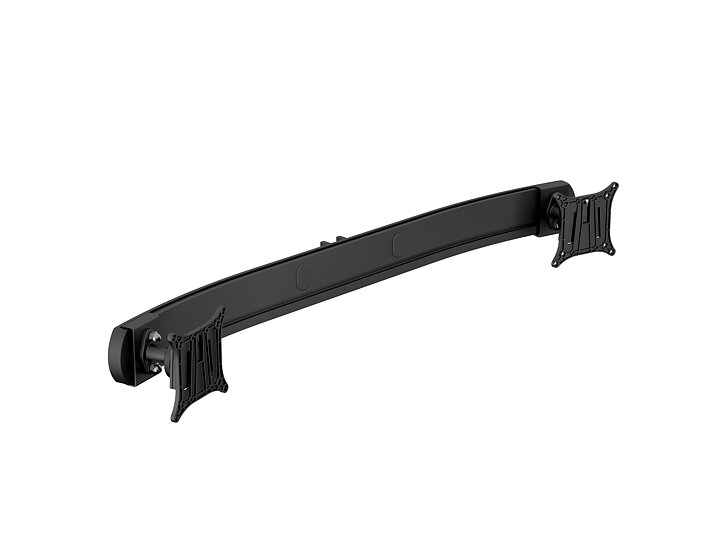 M Easy Stand Dual Monitor Mount Black