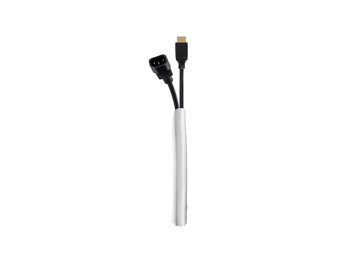 M Universal Cable Sock Self Wrapping 10mm Silver 25m