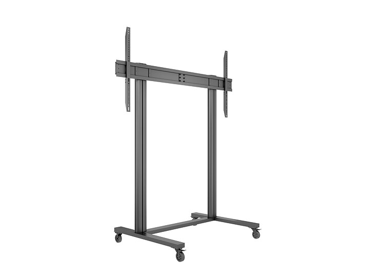 M Public Display Stand 210 Dual Pillar 150kg MAX Wheelbase