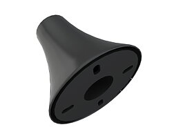M Pro Series - Floor To Ceiling Plate Black