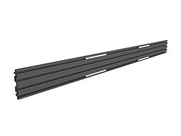 M Pro Series - Dual Screen Rail 196cm Black