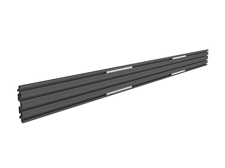 M Pro Series - Dual Screen Rail 196cm Black