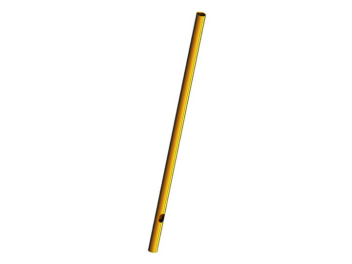 M Pro Series - Brass Extension Pipe 3m