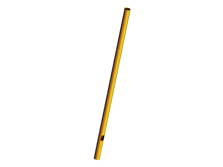 M Pro Series - Brass Extension Pipe 3m