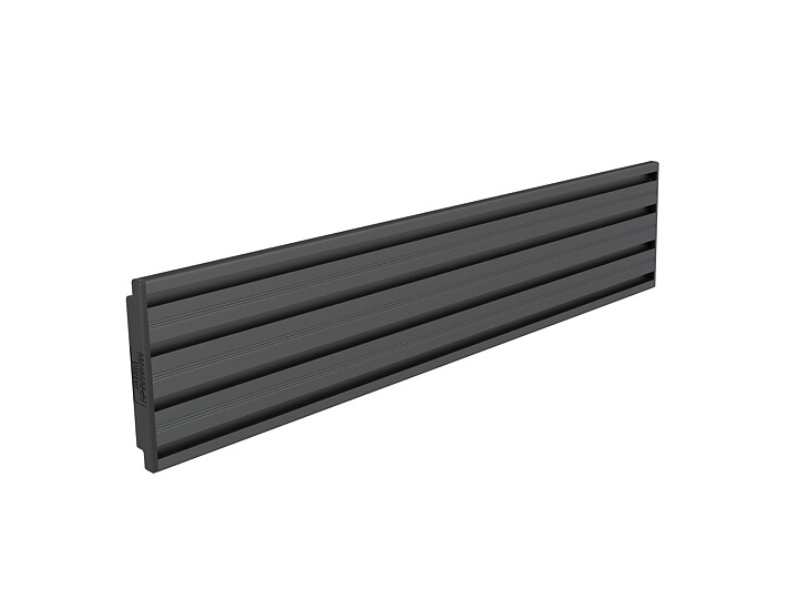 M Pro Series - Single Screen Rail 48cm Black