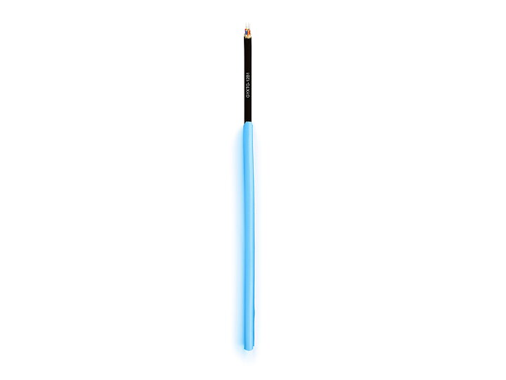 M Universal Cable Sock Self Wrapping 5mm Blue 25m