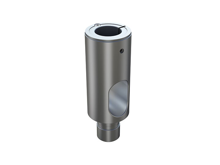 M Extension Pipe 10cm for M VESA Gas Lift Arm Single Silver