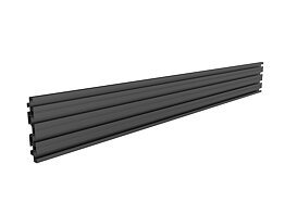 M Pro Series - Single Screen Rail 100cm Black