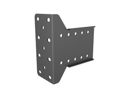 M Pro Series - Single display plate from wall