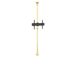 M Floor to Ceiling Mount Pro MBFC1U Brass