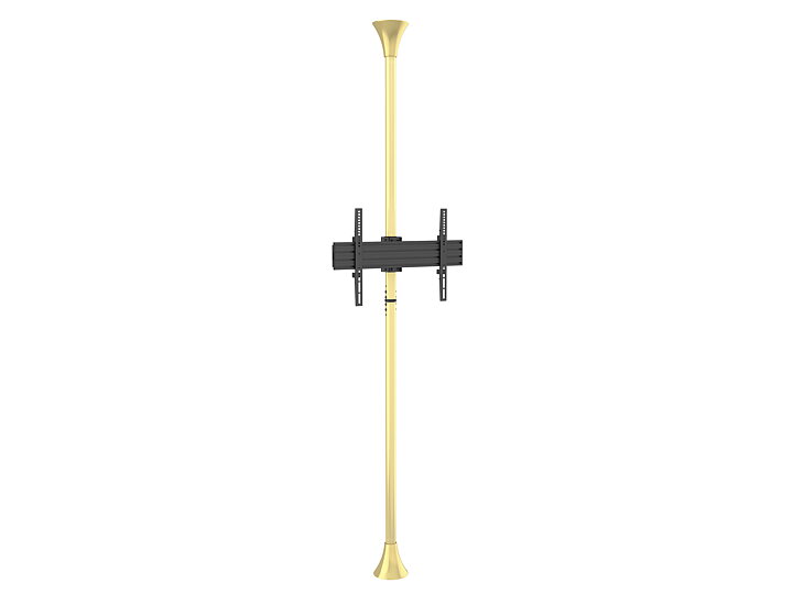 M Floor to Ceiling Mount Pro MBFC1U Brass