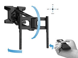 M Motorized Pull Down Full Motion Flexarm 37"-70"