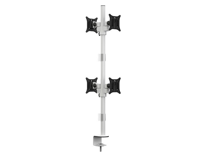 M VESA Deskmount Officeline Quad B2B White