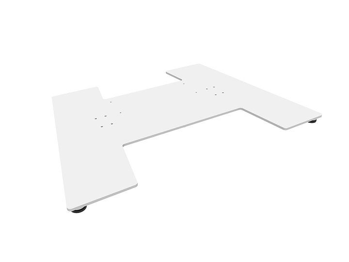 M Floorbase 60 & 120kg White