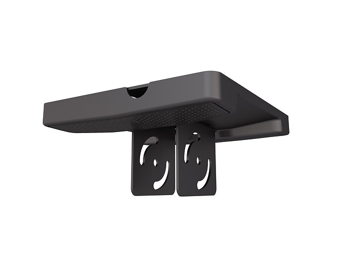 M Pro Series - Ceiling Plate with Plastic Cover Black