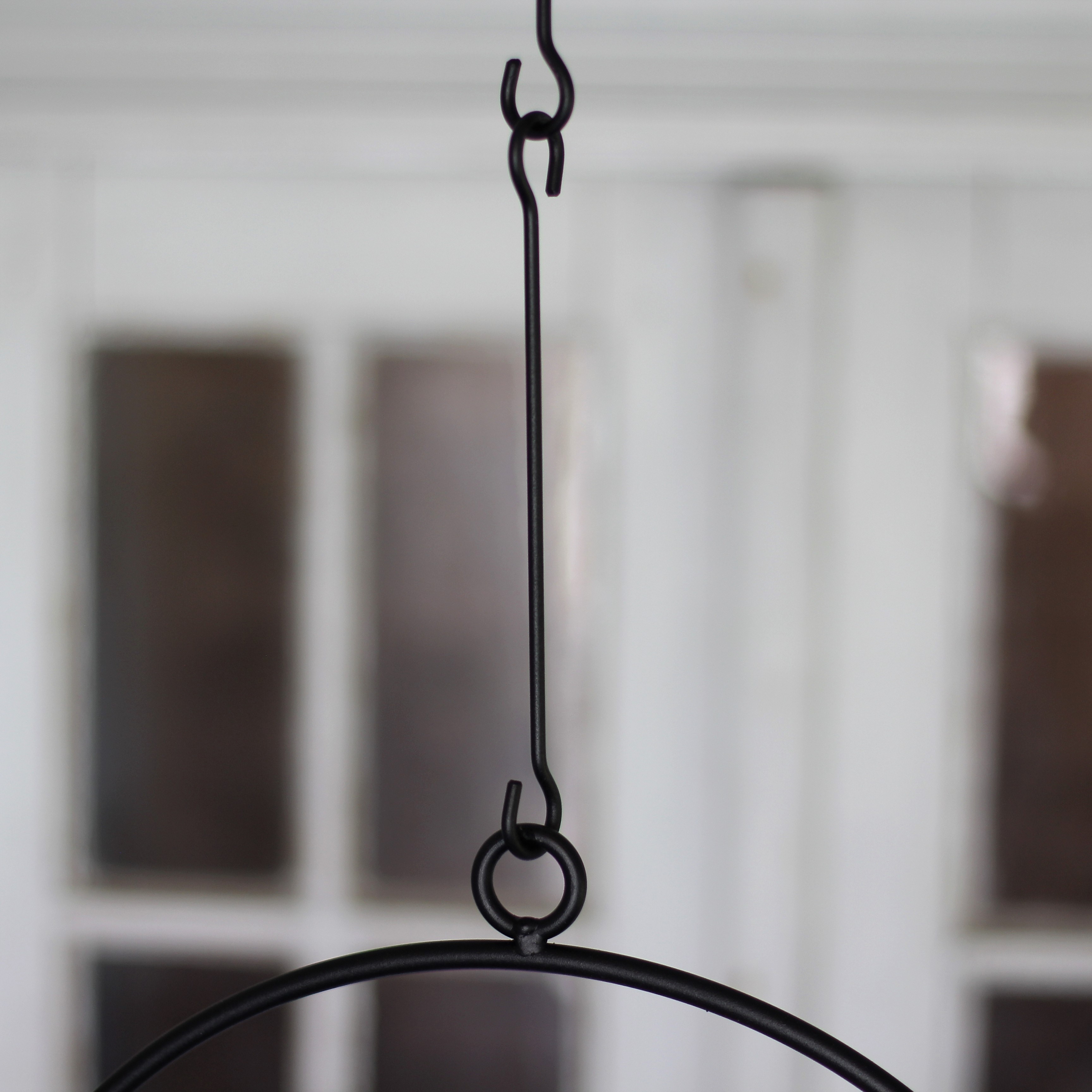 Ljusring järn 36 cm - inkl upphänge - 4
