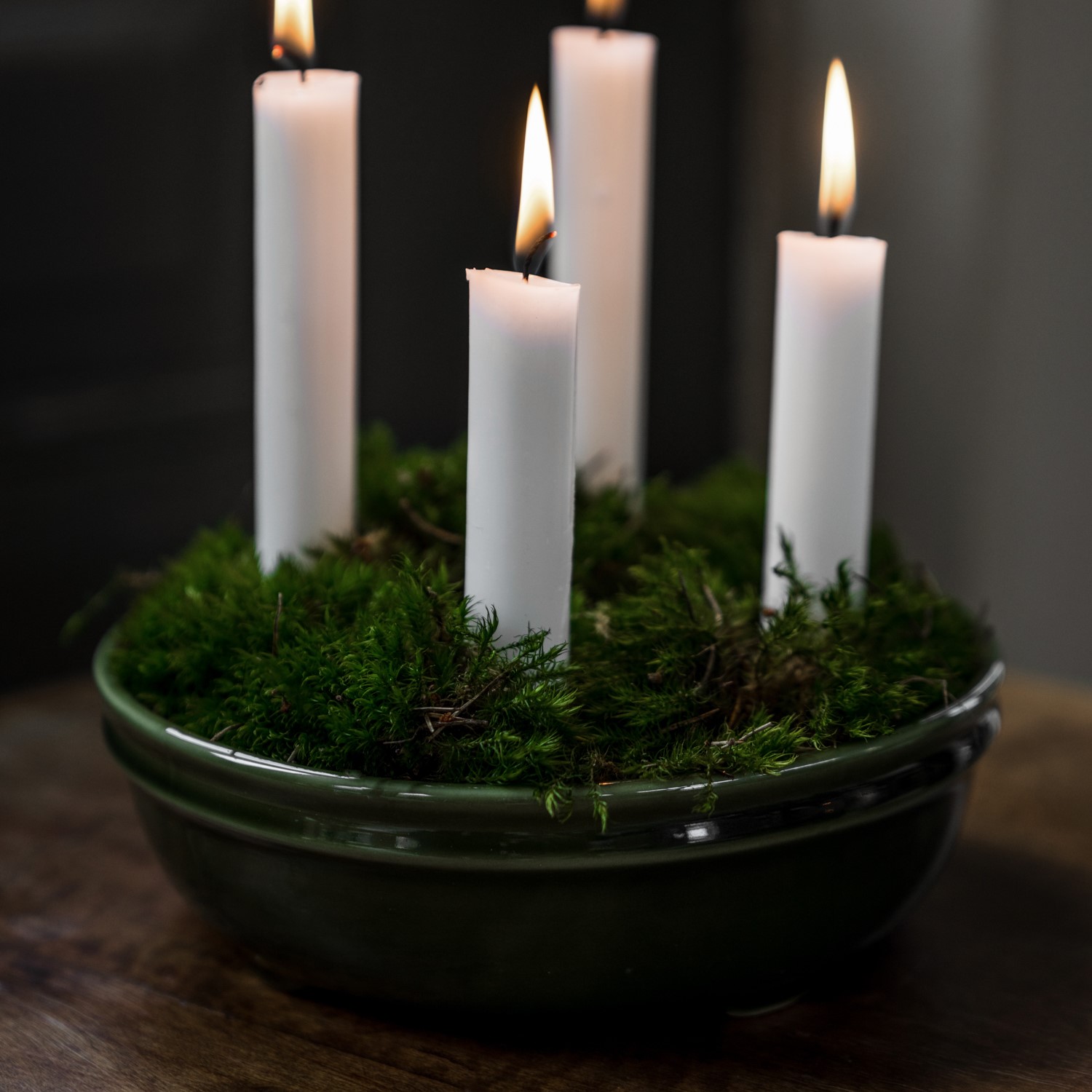 Adventsljusstake ERNST - Grön