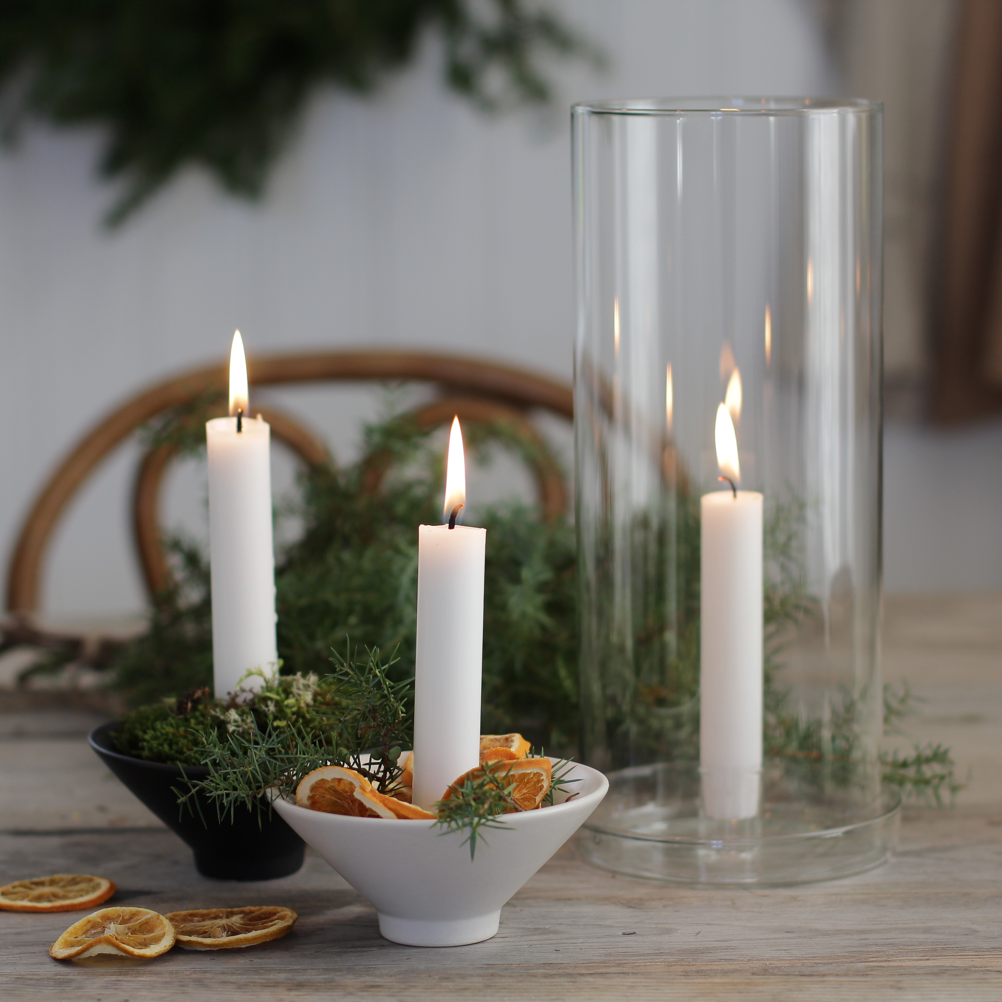 Glaslykta för kronljus - ERNST - 7