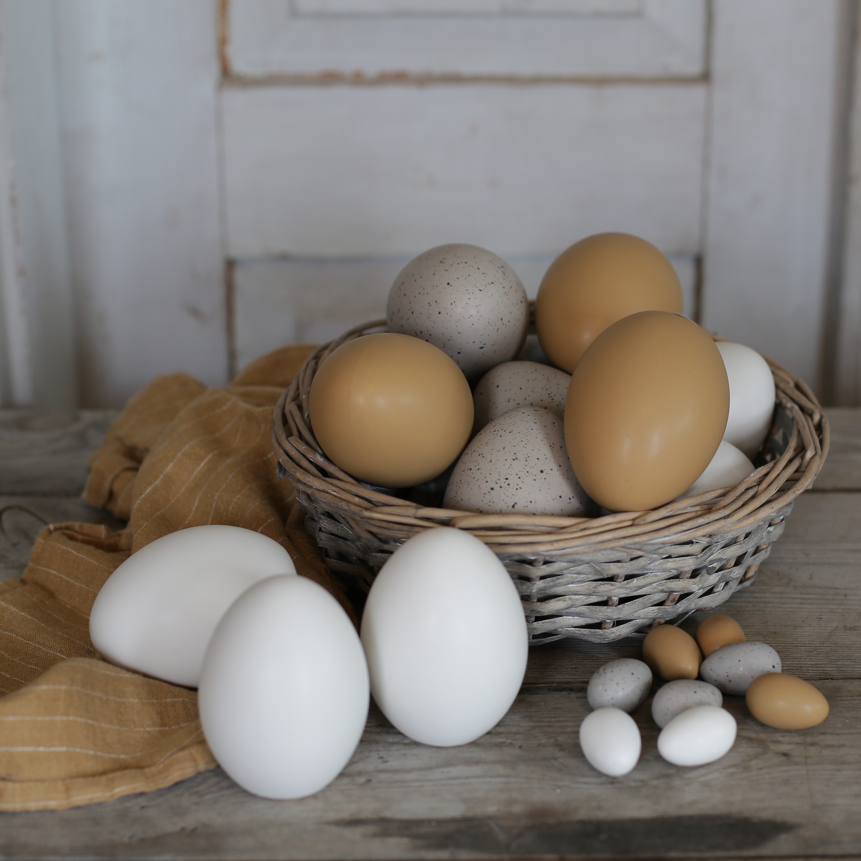Standing egg - Vitt - 2