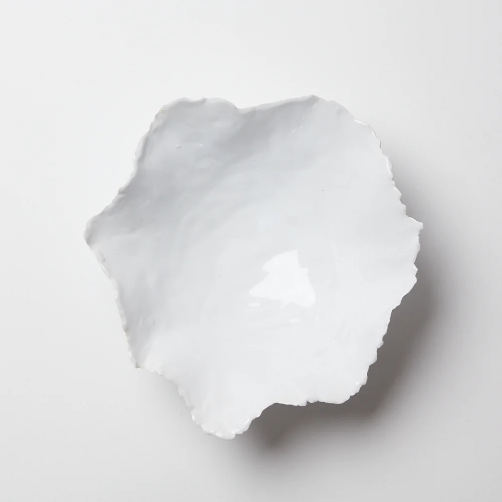 Fat/ Skål Vit - Litet - 3