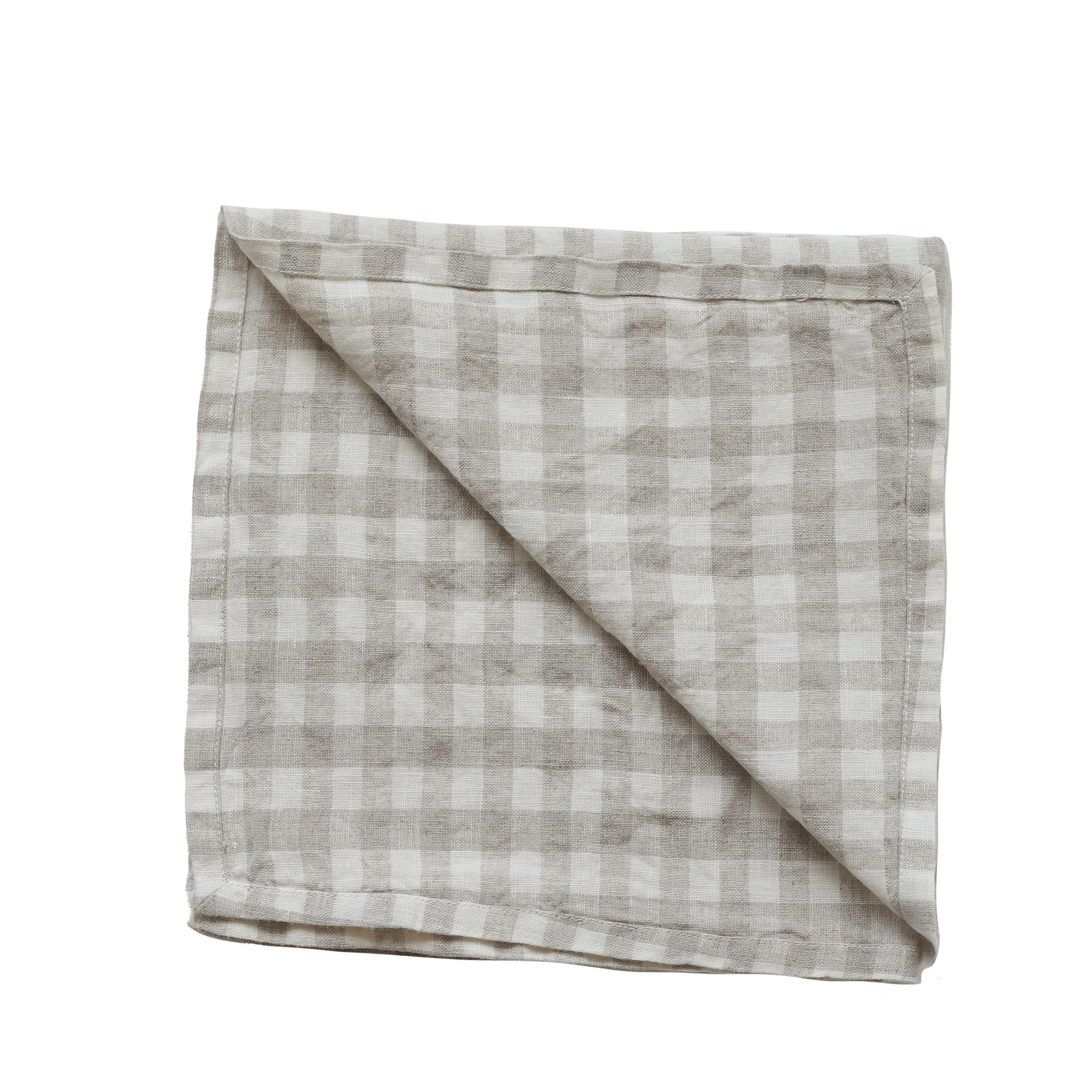 Kökshandduk Gingham Natural- Tell Me More - 2