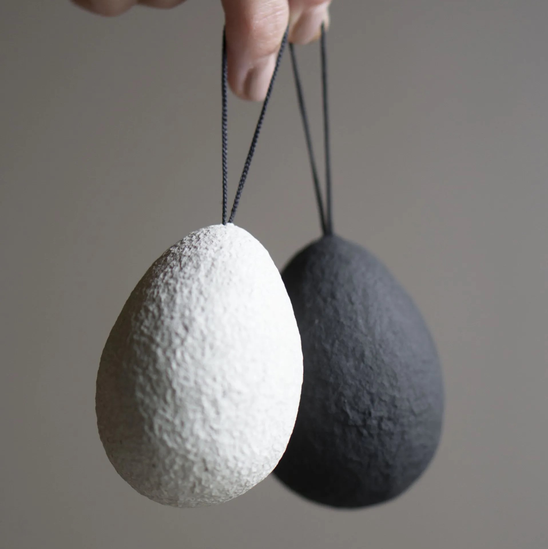 Hängande ägg Twig- grått - 2