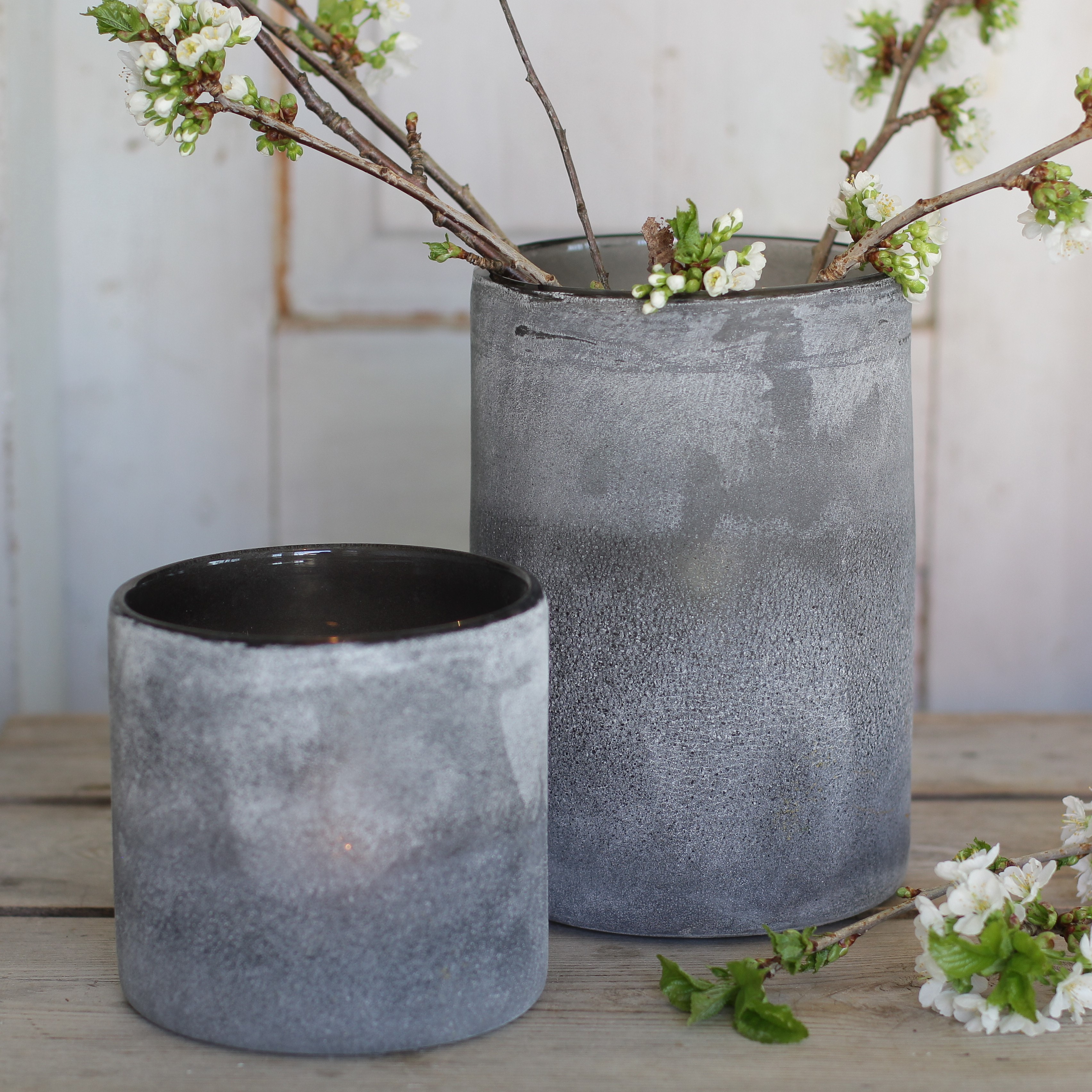 Frost Ljuslykta Grå - Mellan - 9