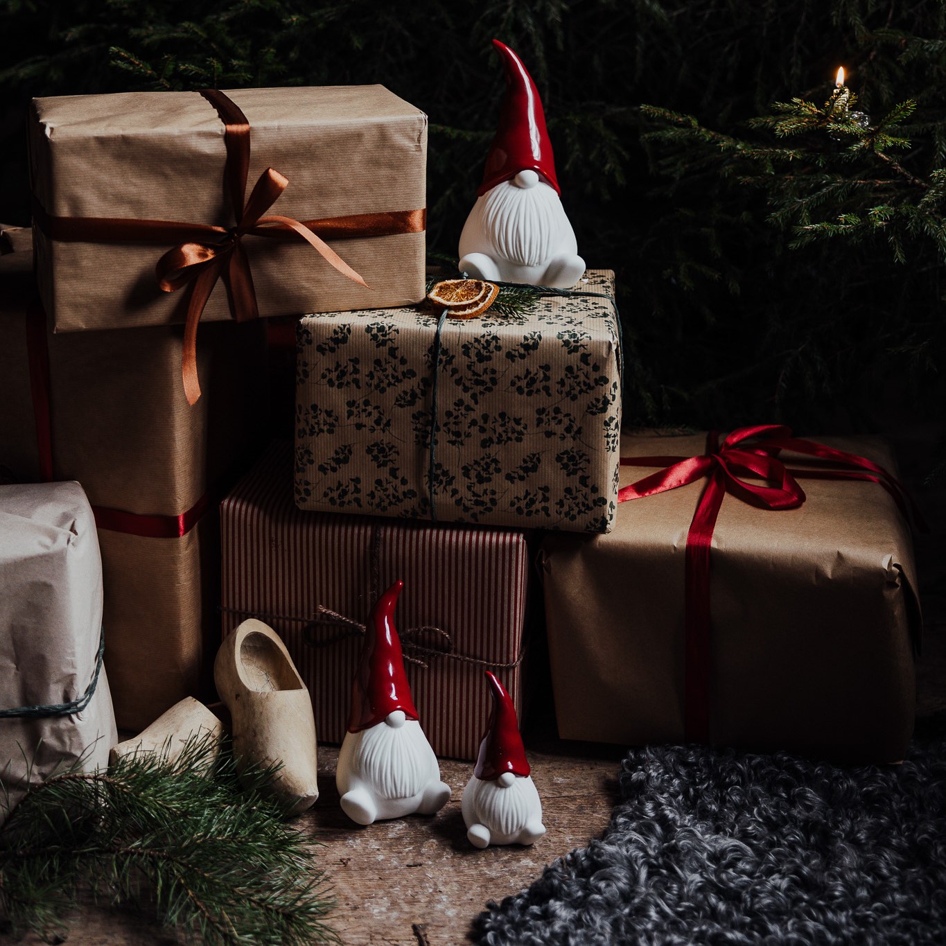 Noel Tomte Röd - Liten - 4