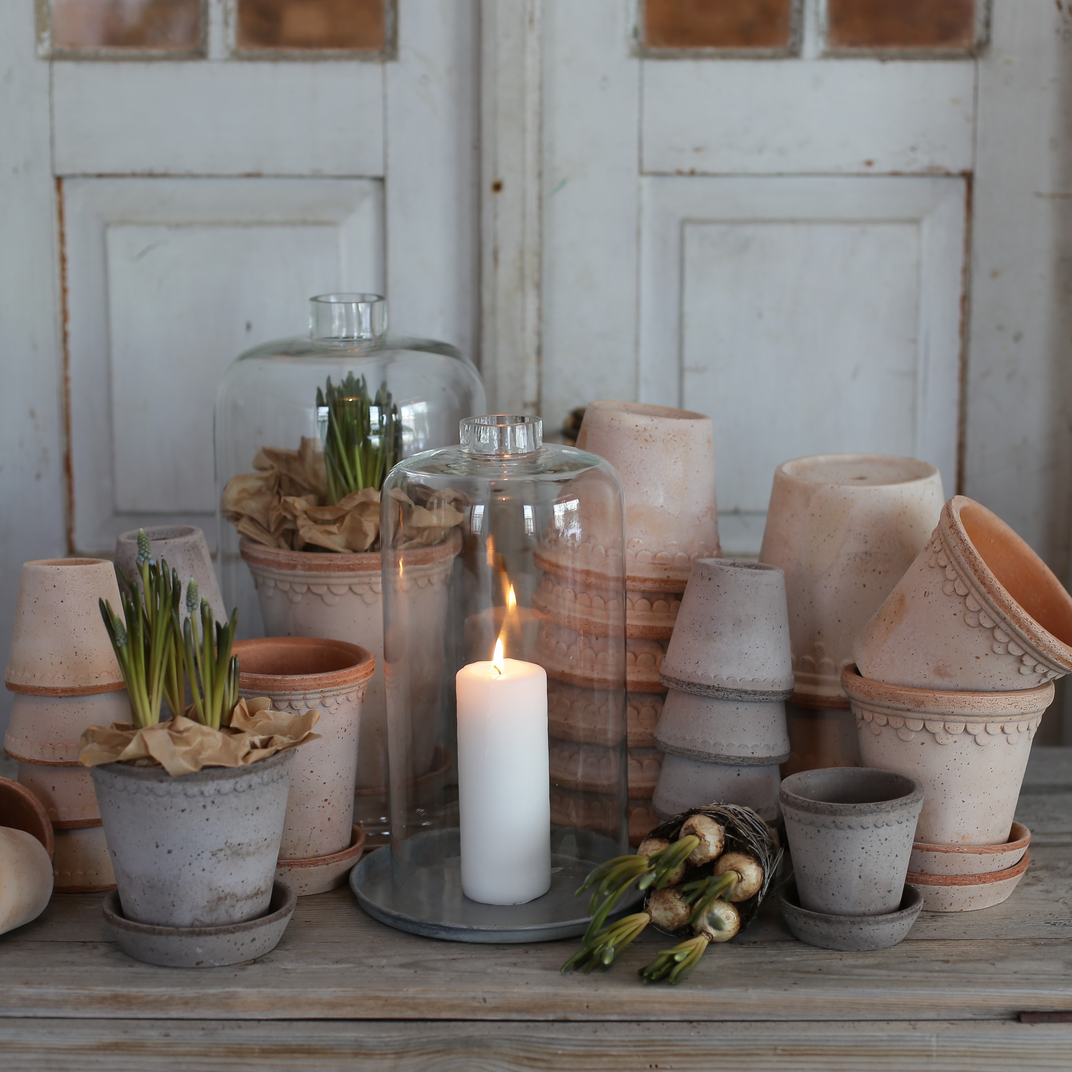 Kruka Köpenhamn  16 cm rustik terracotta - Bergs Potter - 4
